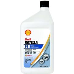 Shell Rotella T4 Triple Protection, Heavy Duty Diesel Engine Oil