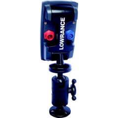 Angler's Pal Lowrance Mount, Mark Series Mount, fishing enthusiasts, Lowrance Elite, Mark Series units, nylon composite electronics mount, Lowrance quick mount adapter, fish finder, GPS device, security, ease of use, release button, Panther, durability, f