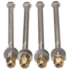 SeaStar Jack Plate Mounting Bolt Kit, Stainless Steel Bolts, Brass Nylock Nuts, Marine Accessories, Corrosion Resistance, Secure Installation, Reliable Performance, Seastar Solutions, Boating Adventures, Professional Angler, Weekend Warrior, Worry-Free Bo