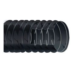 Shields Marine Series 400, 402 Vinylvent Ducting Hose, Black, PVC material, UV resistance, Easy installation, Marine environments, Ventilation system, Boat owner, High-quality, Anodized wire helix, Ozone resistance, Longevity, Reliability, Venting require