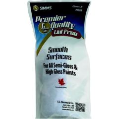 Simms A055 Roller Refill, 3", painting needs, lint-free application, shed-resistant fabric, professional result