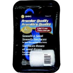 Simms Premier Quality 3" Trim Roller Set, Lint Free Fabric