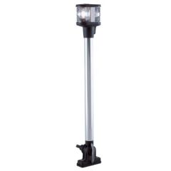 12V Comb Masthead, All-Round L, marine lighting, vessel safety, USCG certification, 3-mile visibility, durable design, adjustable angle, Perko manufacturer, compact size