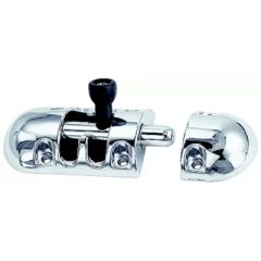 Perko 1244DP0CHR Barrel Bolt, Chrome Zinc, secure operation, durable design
