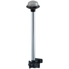 All-Round Light, Fold-Down Mt, Marine Lighting, Vessel Safety, USCG Certification, 2-Mile Visibility, Durability, Anodized Aluminum, Versatile Mounting, Easy Installation, 12V Bulbs, Secure Fit, Perko Manufacturing, Sleek Design, Vertical Mount, Boat Styl