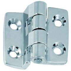 Offset Hinges, Chrome Plated Zinc