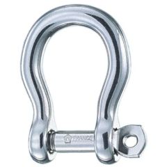Wichard 1441 Captive Pin Bow Shackle, 316L Stainless Steel