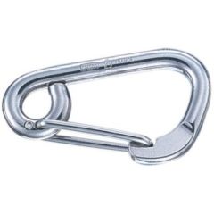 Wichard 2326 Asymmetric Carbine Hook With Eye, PMG Grade 316L stainless steel