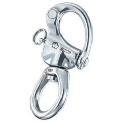 Wichard 2375 "HR" Large Bail Swivel Eye Snap Shackle, HR stainless steel, sailing equipment, heavy-duty, durable, France, craftsmanship, break strength, secure attachment, professional sailor, reliability.
