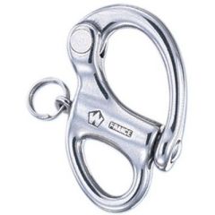 Wichard 2472 Fixed Eye Snap Shackle, 13/16, sailing accessory, forged stainless steel, break strength, outdoor enthusiast, France, Wpg Canada, craftsmanship, durability, reliability, ropes, lines, compact, lightweight, HR Snap I.D., water sports, top-of-t
