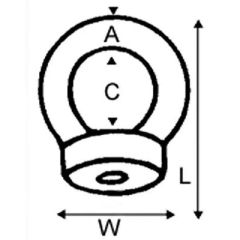 Wichard 6361 Eye Nut, lifting and rigging, precision and expertise, premium 316L stainless steel, drop-forged construction, heavy-duty task, secure connection point, Wpg Canada, professional contractor, DIY enthusiast, safety and efficiency, lifting equip