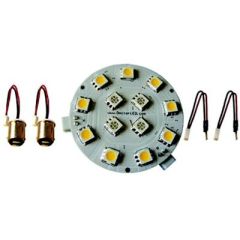 Dr. LED 9000333 Dome Light SMD LED Kit, Warm White/Red, boat lighting, energy-efficient lighting