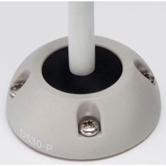 ScanStrut DS6P Plastic Multi Cable Deck Seal, Grey, watertight installation, antenna cables, nav light cables, low profile shape, impact-resistant seal, versatile design, customizable inner seals, split seal design, easy installation, marine accessories, 