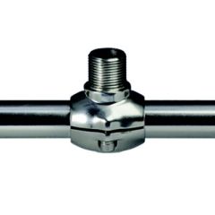 Scanstrut 1" Stainless Steel Rail Mount, GPS antenna, VHF antenna, marine vessel, stainless steel, watertight seal, cable routing, boating enthusiast, professional installation, boating adventures.