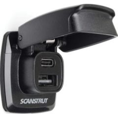 Scanstrut SCUSBF1 Flip Pro, Ultra-Fast USB Charging Port, lightning-fast charging speeds, innovative spring-loaded cap, premium marine-grade materials, IPX4 waterproof rating, incredible charging power, universal fit, compact footprint, sleek design, anti