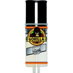 Gorilla Epoxy, 25 ml, 6/case, ultimate solution, powerful gap-filling, versatile all-purpose, strong durable bonds, quick-setting time, fast-drying feature, exceptional high impact resistance, reliable long-lasting bond, The Gorilla Glue Company, outstand