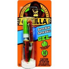 Gorilla Super Glue Gel, 2-pack