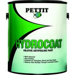 Hydrocoat Bottom Paint, Blue, Pettit, marine coatings, antifouling paint, boat hull, water-based formula, multi-season protection, environmentally friendly, easy application, trailering, beaching, launching, enhanced speed, performance, quart-sized, vibra