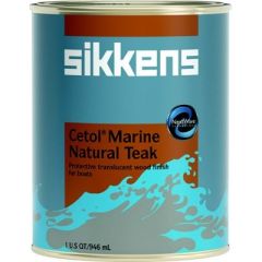 Cetol® IVA316QTCA Marine Wood Finish, Natural Teak, Qt., UV protection, Durable formula