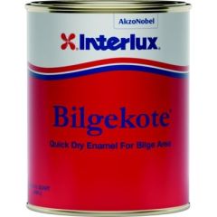 Interlux YMA102QTCA Bilgekote® White, boat bilge coating, durable protection, easy maintenance, marine environment, Interlux quality, elegant white color