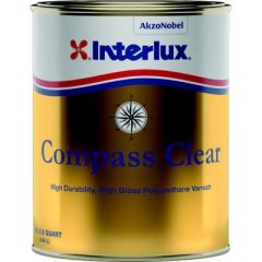 Interlux YVA502QTCA Compass Clear Varnish, professional finish
