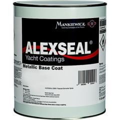 Alexseal M7905G Stardust Silver Metallic Base Coat, M-Series, Premium Topcoat 501, T0125 Clear Gloss