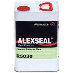ALEXSEAL® Topcoat Reducer, Super Fast, Yacht Coating, Quart-sized Packaging, Red Finish, Marine Environments, High-quality Product, Flawless Finish, Alexseal Expertise