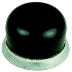 BEP 1001502 Push Button Threaded Cap, safeguarding, switch mechanism, water, dirt, rubber cover, protection, environment, Afi, Marinco, Guest, Nicro, quality, reliability, precision, performance, 5/8"-32 threaded design, secure fit, installation, black, s