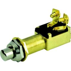 BEP 1001507 Momentary Push Botton Switch, Off–(On), electrical system, Afi/marinco/guest/nicro/bep, durability, reliability, weatherproof, Cole Hersee, M-612, compatibility, 35A @12V, screw terminals, performance, upgrade.