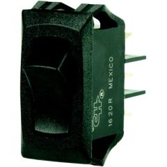 BEP 1001706 Curved Rocker Switch, SPDT, LED Indicator, Panel Fitment, Electrical Circuit, Cole Hersee Compatibility