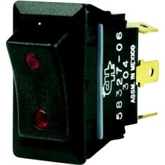 BEP 1001715 Rocker Switch, SPDT
Illuminated Red Switch