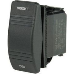 BEP 1001806 Weather Resistant Contura Dimmer Rocker Switch, Dimmer Control, Weather Resistant, SPDT Configuration, High Pressure Wash Resistant, Easy Installation, Heavy Load Handling, Durable Construction, Long-lasting Solution