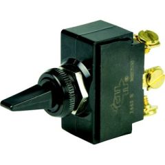 BEP 1001904 Plastic Handle Toggle Switch, SPDT, #6-32 Screw Terminals, Cole Hersee Switches, Afi/marinco/guest/nicro/bep Manufacturing