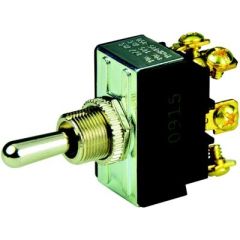 BEP 1002012 Chrome Plated Toggle Switch, DPDT
marine toggle switch, weather-resistant