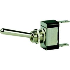 BEP 1002013 Chrome Plated Toggle Switch, Off-On