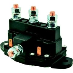 BEP 1002201 Motor Reversing Solenoid, 75A, Dual Solenoid Design, Braking Dynamic Capability, Heavy-Duty Performance, Cole Hersee 24450 Comparable, Afi/marinco/guest/nicro/bep Manufactured, 12V Voltage Compatibility, Upgrade Solution