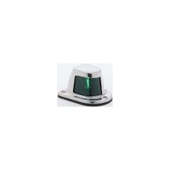 Attwood Side Lights, Deck Mount, Stainless Steel, Green, boat safety, visibility, marine lighting
