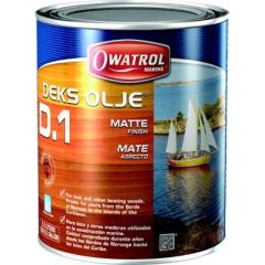 Owatrol Deks Olje, Matte Finish, Teak Protection, Marine Environment, Satin Finish, Wood Enhancement, Boat Owner, Owatrol Coatings, Quart Size, Long-lasting Protection