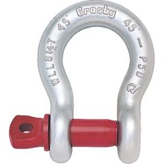Crosby Galvanized Forged Anchor Shackle, 7/16, heavy-duty lifting
high-quality materials, durable