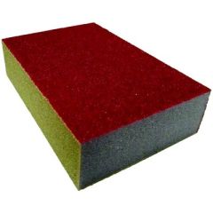 Simms Sanding Sponge, Medium/Coarse, Aluminum Oxide Resin Bond, Wet/Dry Sanding, T.s. Simms & Co, 22/case