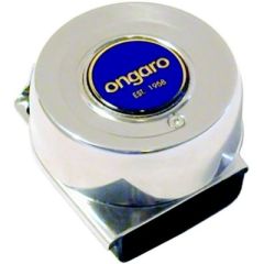 Ongaro Deluxe Mini Compact Single Horn, 12V, marine vessel, Schmitt marine steering wheels, power, durability, reliability, boating adventures, sail, confidence