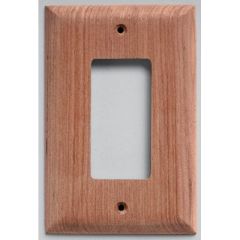 Whitecap Teak Cover Plate, GFCI Receptacles