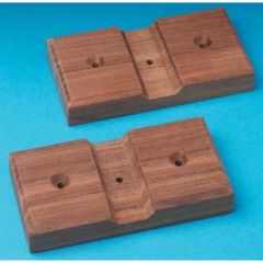 Whitecap Teak Rod Storage Rack, Mounting Board, premium teak wood, fishing rods, durable, elegant, organized, easy installation, high-quality, sleek design, wall mount, secure storage, fishing equipment, fishing area, fishing experience, fishing enthusias
