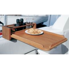 Whitecap Teak Cockpit Table, boat accessory
