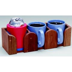 Whitecap Teak Three Mug Rack, teak mug rack