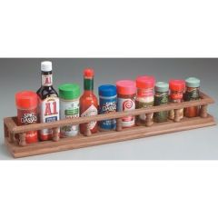 Whitecap Teak Spice Rack, kitchen organization