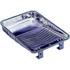 Simms D.I.Y Metal Roller Tray, 9-1/2" rollers, T.s. Simms & co, solvent resistant, steel tray, ladder-hook legs, 1 quart capacity